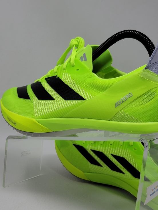 Adidas Adizero Mens Size 8 Track Spikes Running Lucid-Lemon/Black IG2018 New main image 4